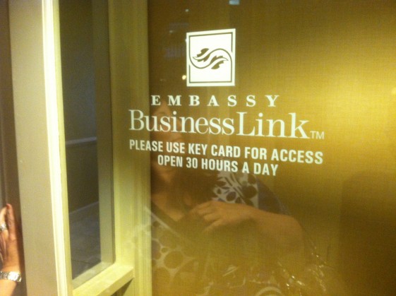 Signange Matters | Hotel Business Center Sign