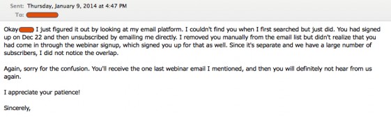 Email Screenshot