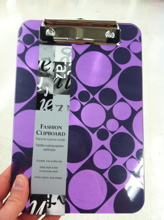 Office Depot Customer Service | Purple Clipboard