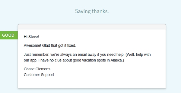 5 Customer Support Emails You Must Get Right | Saying Thanks Email