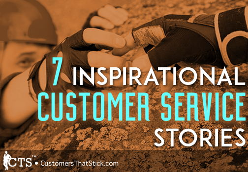 7 Insiprational Customer Service Stories | Rock Climber